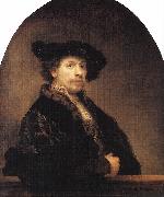 REMBRANDT Harmenszoon van Rijn Self-Portrait  stwt Germany oil painting artist
